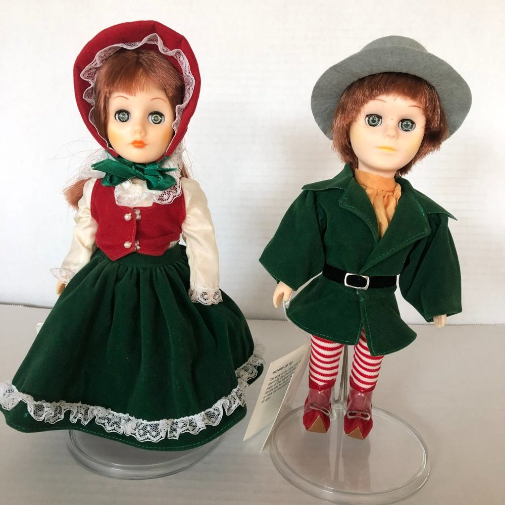 Effanbee Munchkin Boy and Girl Dolls